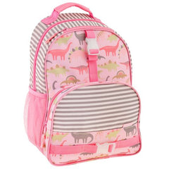All Over Print Backpack Pink Dino