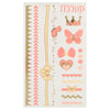 Image of Temporary Tattoos Metallic Butterflies
