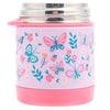 Image of Insulated Food Jar Lilac Butterfly