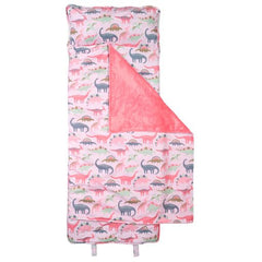 All Over Print Nap Mat Pink Dino