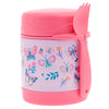 Image of Insulated Food Jar Lilac Butterfly