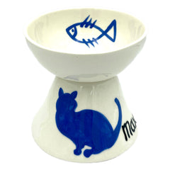 Tall Cat Bowl
