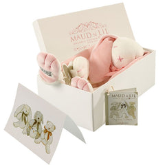 Baby Comforter Pink Rabbit