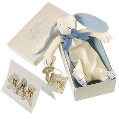 Baby Comforter Blue Rabbit