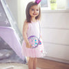 Image of Clear Iridescent Cross Body Purse Princess