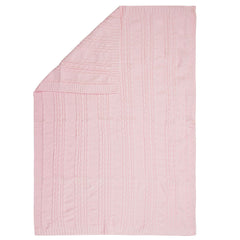 Chenille Blanket Pink