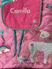Image of Quilted Backpack Pink Unicorn
