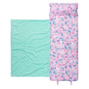 Image of All Over Print Nap Mat Lilac Butterfly