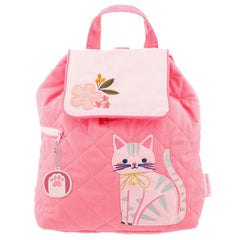 Quilted Backpack Cat