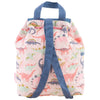 Image of Quilted Backpack Pink Dinosaur