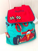 Image of Quilted Backpack Racecar