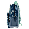 Image of All Over Print Backpack Navy Shark