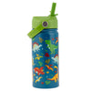 Image of Insulated Stainless Steel Water Bottle With Handle Dinosaur