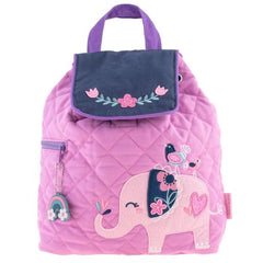 Quilted Backpack Elephant