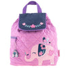 Image of Quilted Backpack Elephant