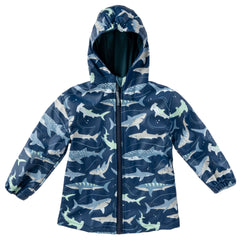 Raincoat Navy Shark