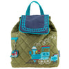 Image of Quilted Backpack Train