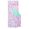 Image of All Over Print Nap Mat Lilac Butterfly