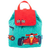 Image of Quilted Backpack Racecar