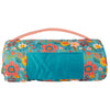 Image of All Over Print Nap Mat Turquoise Floral