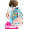 Image of All Over Print Backpack Turquoise Floral