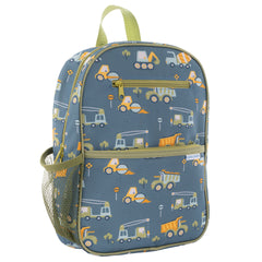 Junior Backpack Construction Blue