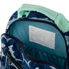 Image of All Over Print Backpack Navy Shark