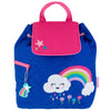 Image of Quilted Backpack Rainbow