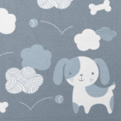 Knit Blanket Puppy