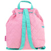 Image of Quilted Backpack Pink Unicorn