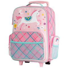 Rolling Luggage Pink Unicorn