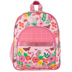 Classic Backpack Butterfly Flower