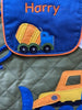 Image of Quilted Backpack Construction